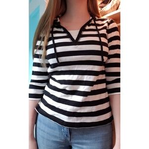 Karen Scott Striped Longsleeve